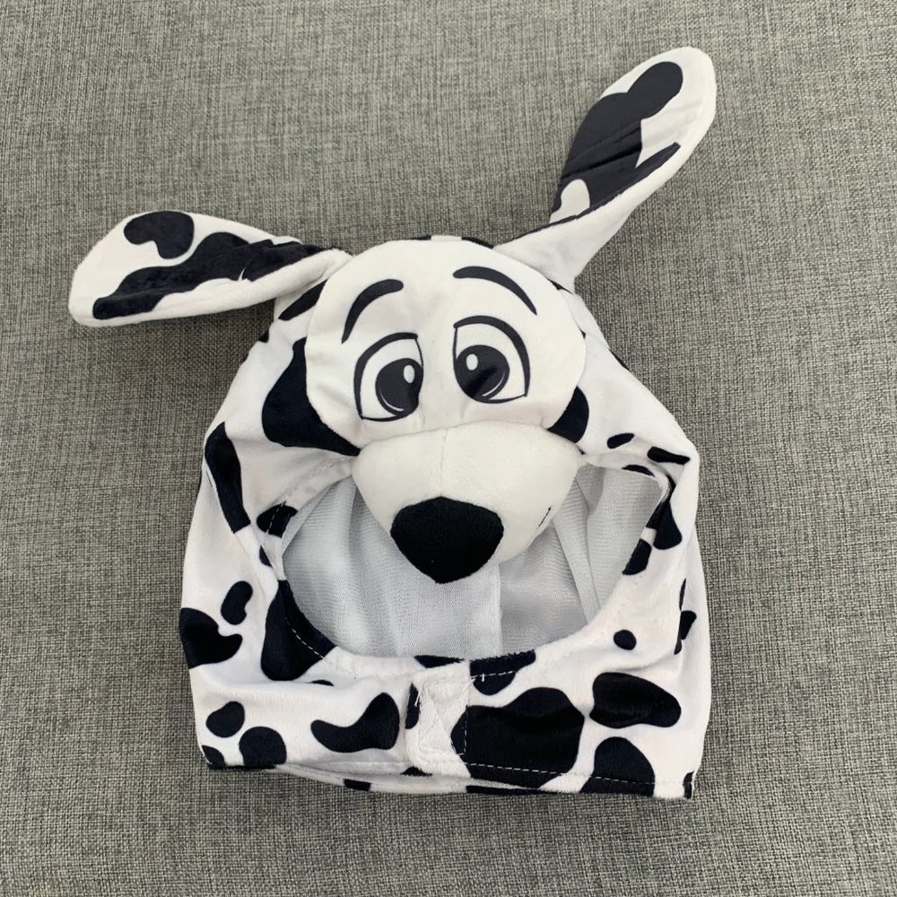 New!‎ Toddler Dalmation Dog Head Piece Warm Head Cover Boys Girls Children Baby